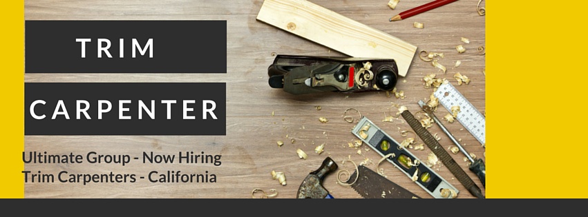 Trim Carpenter Job Opening